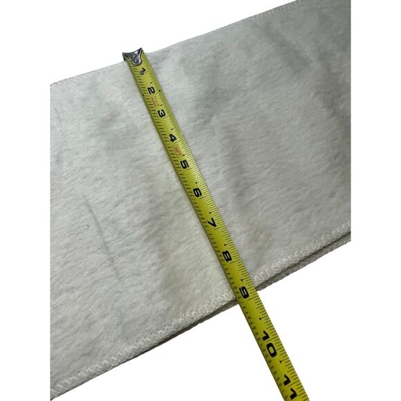 ALPACA CAMARGO PERUVIAN SCARF WINTER 100%ALPACA IVORY COZY SOFT SOPHISTICATED - Picture 3 of 11